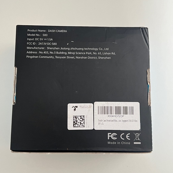 Front & Rear Dash Camera S80 - Picture 3 of 13